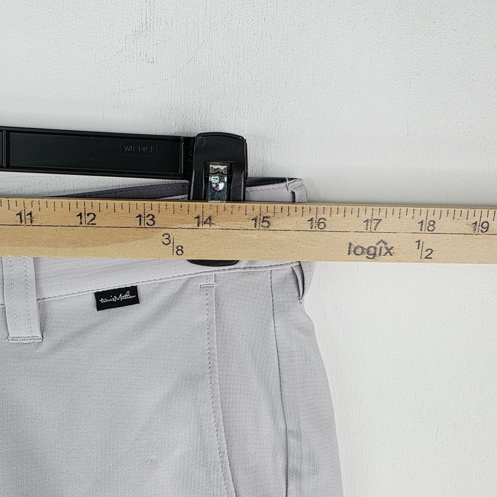 Travis Mathew Starnes Men's 30 Golf Shorts 4-Way Stretch Chino Light Gray 1MQ081 - Picture 5 of 13